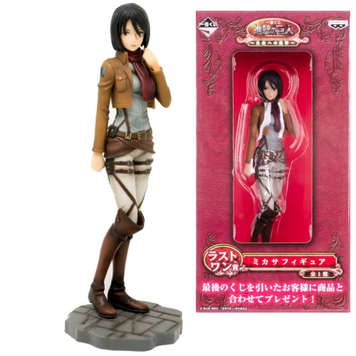 

Статуэтка Banpresto Микаса Аккерман Mikasa Ackerman Вторжение гигантов Shingeki no Kyojin 18 см АТ MA 22.106