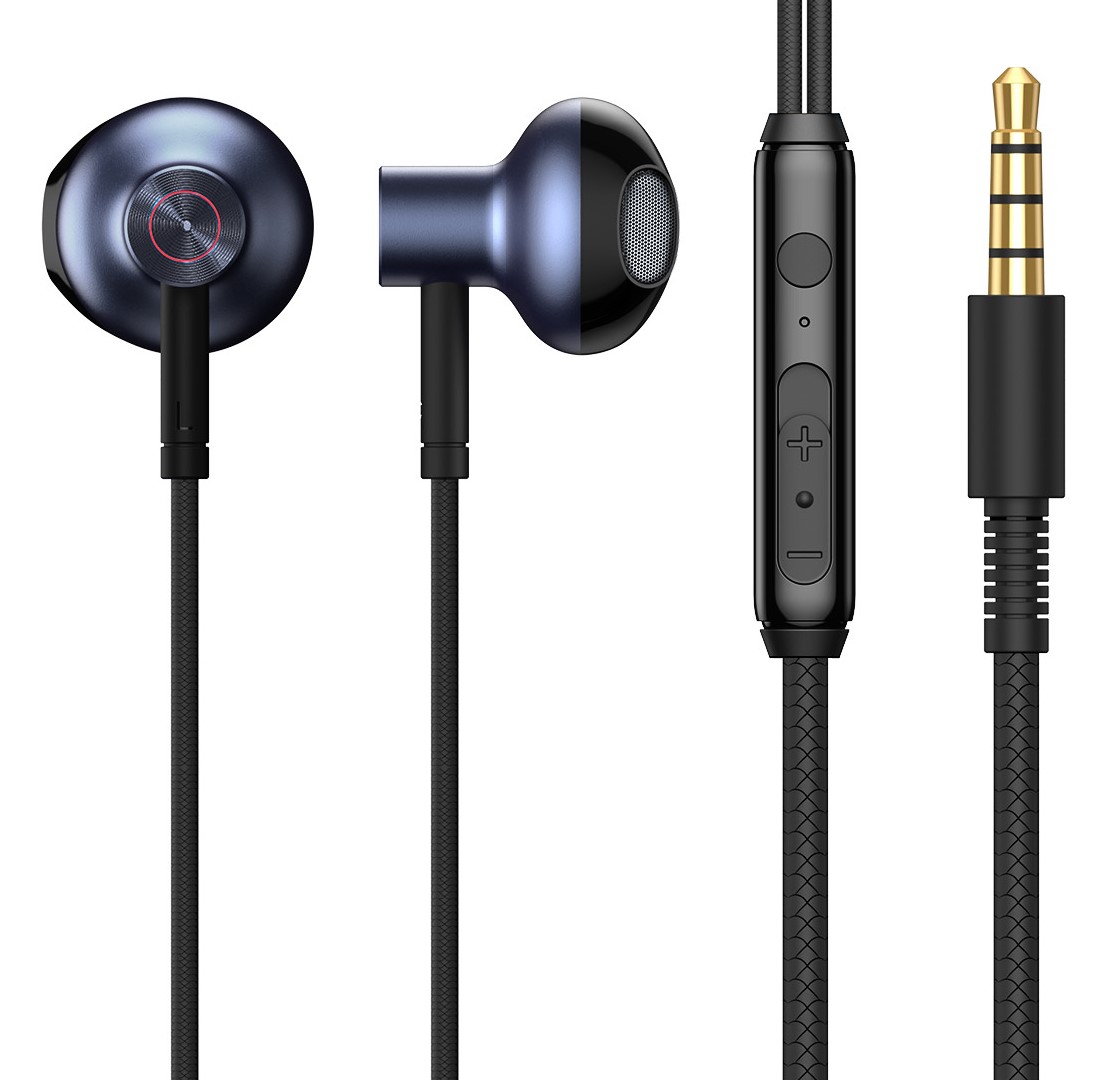 

Наушники Baseus Encok H19 Wired Earphone 3.5mm Черный