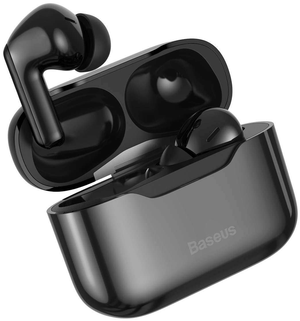 

Беспроводные Bluetooth наушники Baseus Encok SIMU TWS S1 с функцией ANC Черный