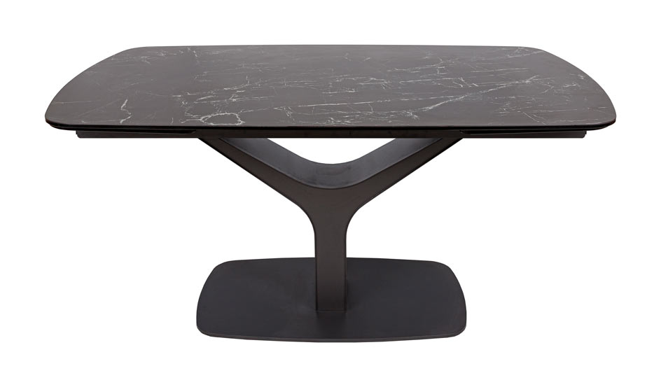 

Стол обеденный Nicolas VULCAN oval черный MD000677