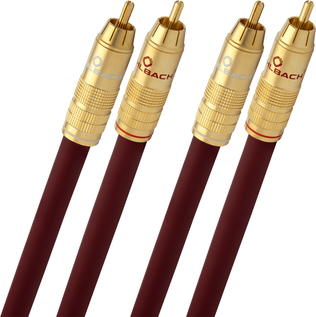 

Аудио кабеля Oehlbach NF 214 Master Set 70 2x0,70m bordeaux (2044)