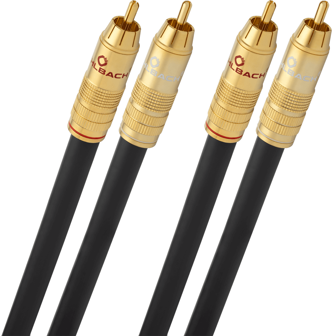 

Аудио кабеля Oehlbach NF 214 Master Set 70 2x0,70m black (2046)