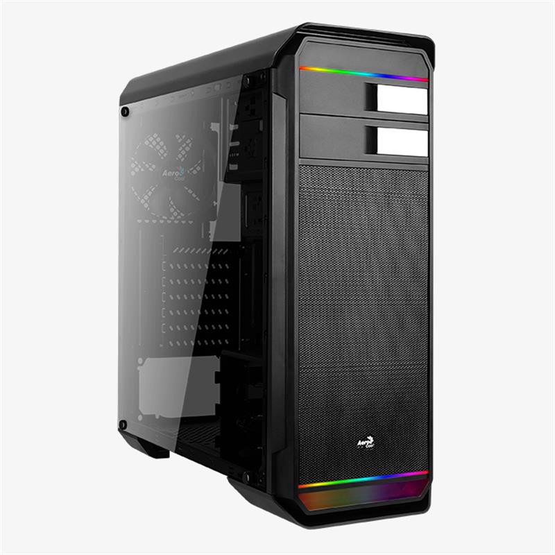 

Корпус AEROCOOL AERO-500G RGB Black (Aero-500G RGB BK)