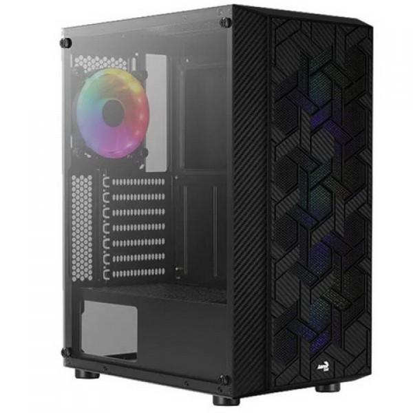 

Корпус AEROCOOL Hive FRGB Black (Hive-G-BK-v2) без БП