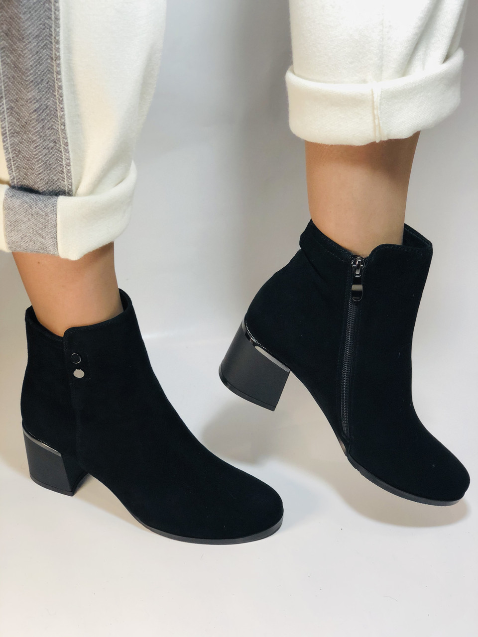 

Женские ботинки Blue Tempt 38 Чёрный 2403