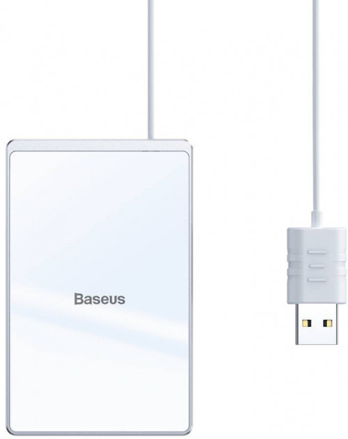 

Беспроводное зарядное устройство Baseus Wireless Charger Card Ultra Thin 15W Silver (WX01B-S2)