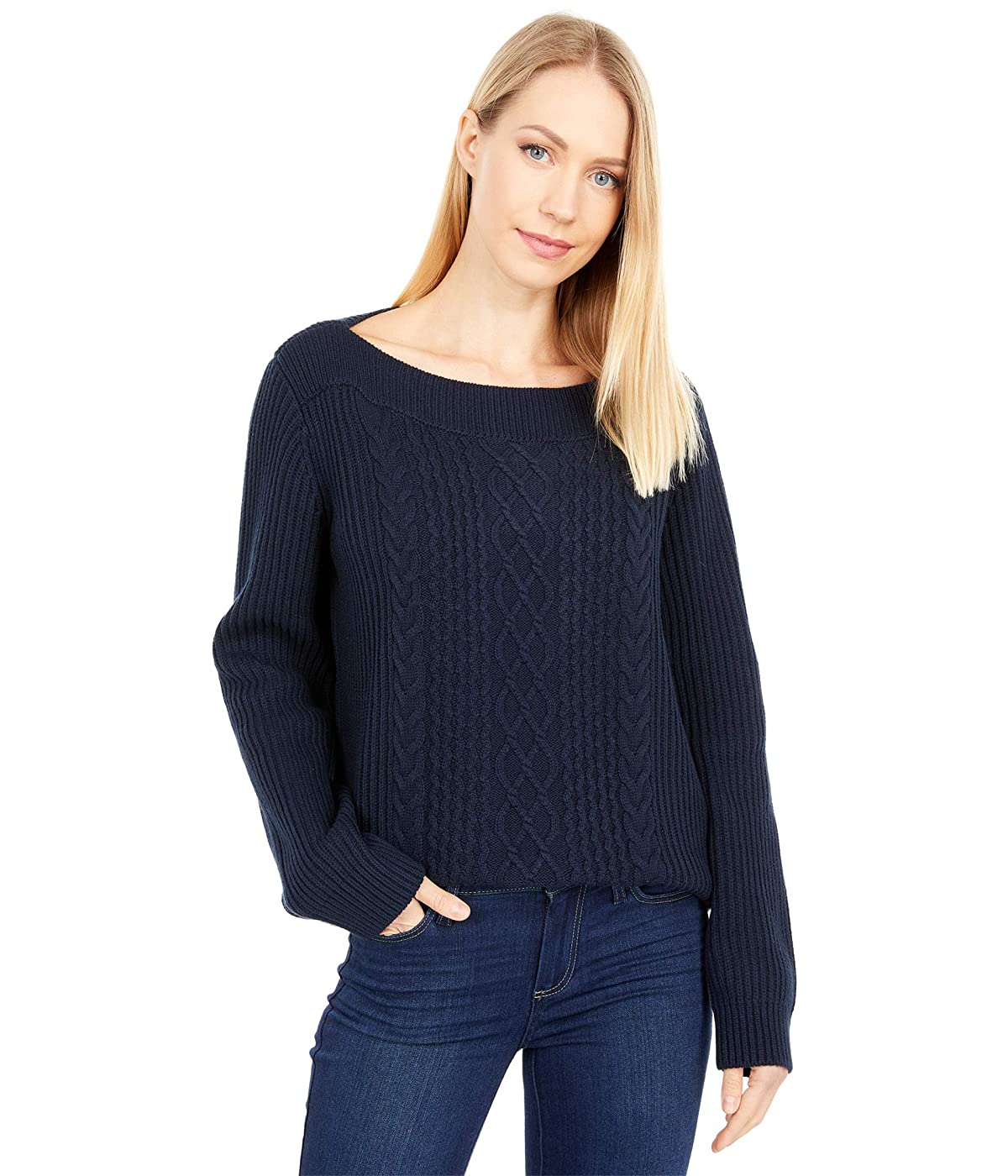 

Свитер Tommy Hilfiger Cate Solid Cable Sky Captain, S (44)