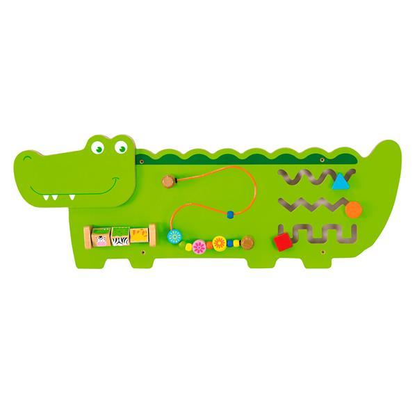 

Бизиборд Viga Toys Крокодильчик (OPT2_50469FSC) 94 x 34 x 8 см