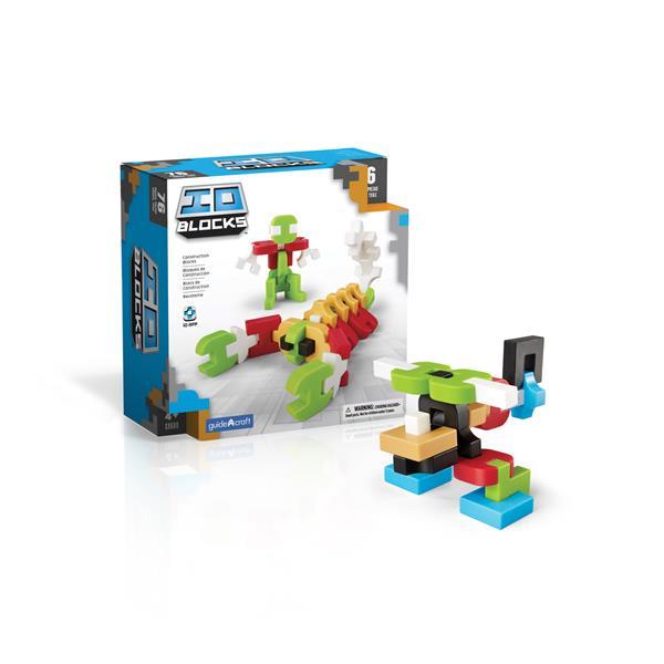 

Конструктор Guidecraft IO Blocks с дополненной 3d реальностью, 76 деталей (OPT2_G9600) 22 x 22 x 11 см