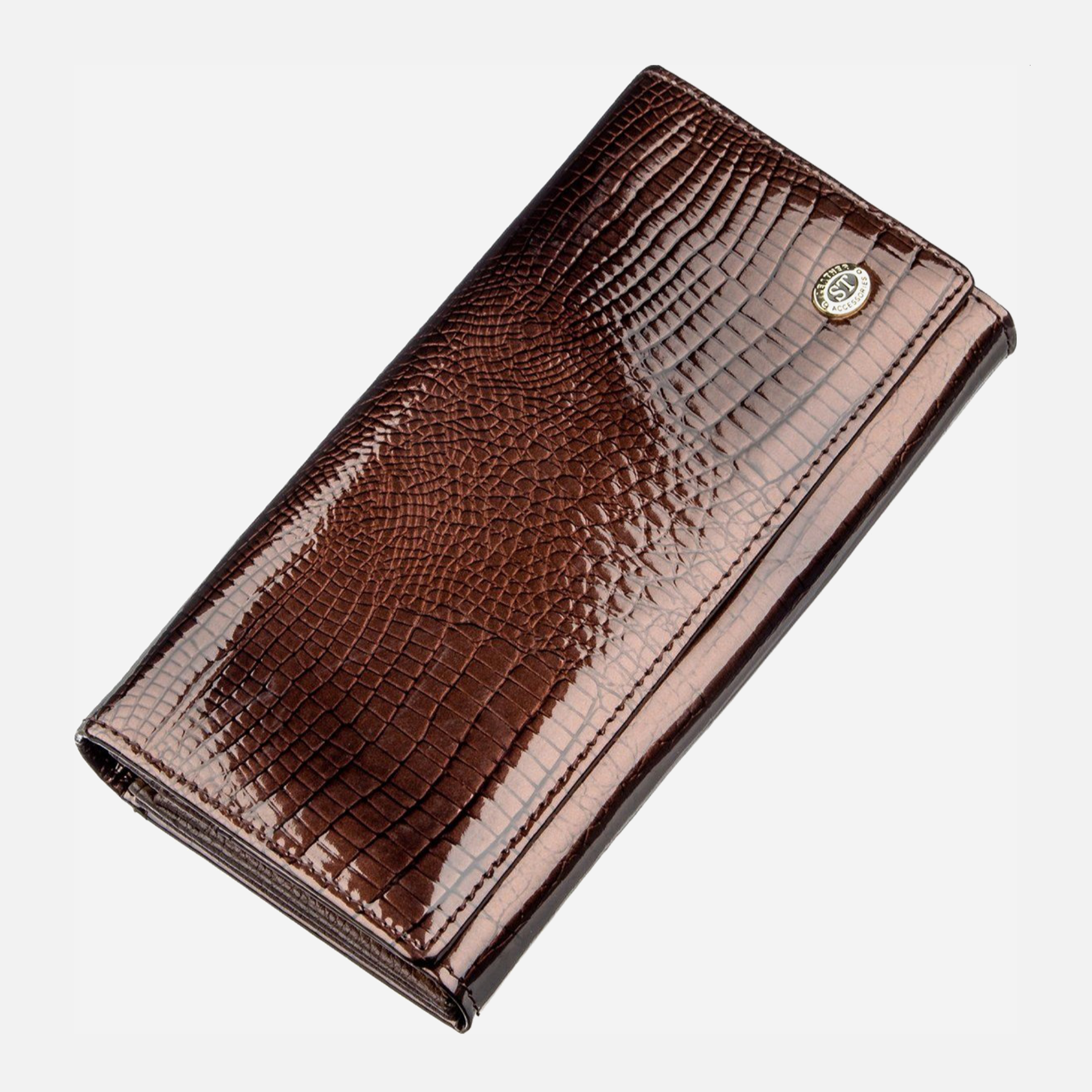 

Женский кошелек кожаный ST Leather Accessories 18906 Коричневый