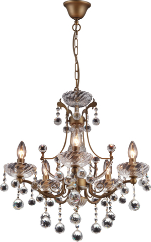 

Люстра Altalusse INL-1103P-05 Golden Brass