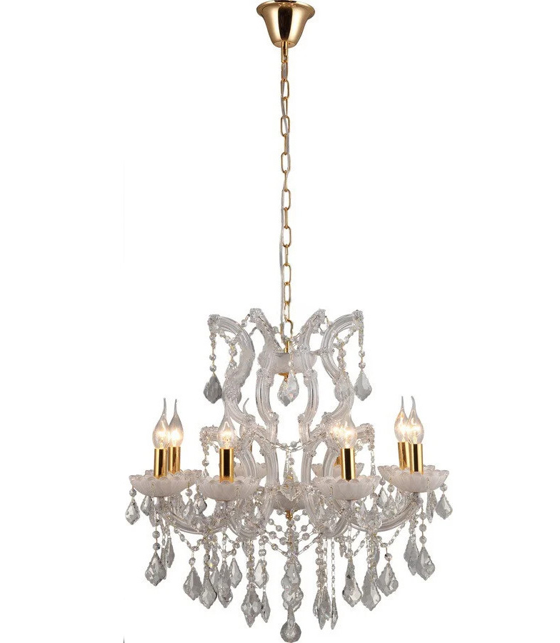 

Люстра Altalusse INL-1147P-08 White & Gold