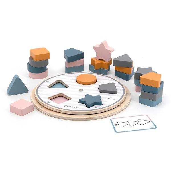 

Деревянная игра-сортер Viga Toys PolarB Фигуры (OPT2_44050) 26 x 26 x 5 см