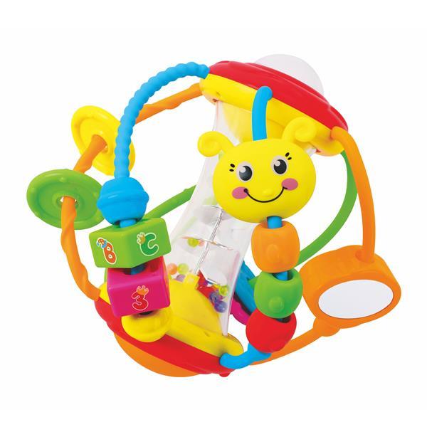 

Погремушка Hola Toys Веселый мячик (OPT2_A929) 16 x 16 x 16 см