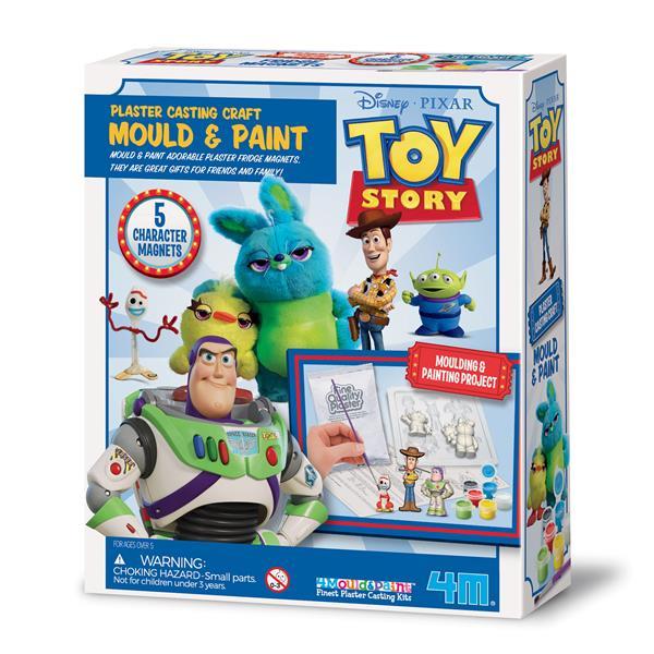 

Набор для изготовления магнитов из гипса История игрушек Disney 4M (OPT2_00-06219) 21 x 18 x 5 см