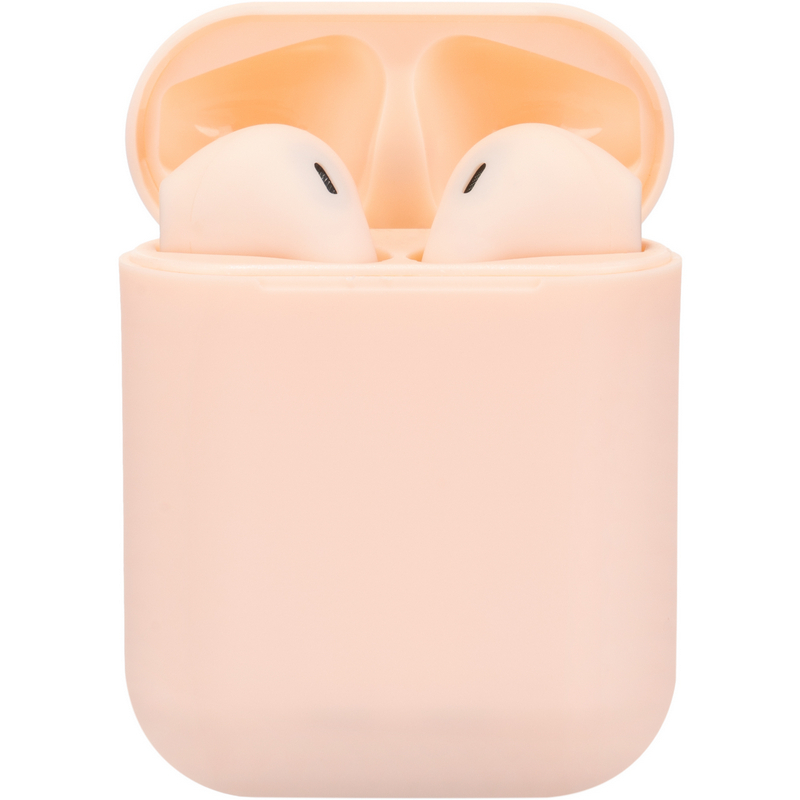 

Наушники гарнитура вкладыши Bluetooth 5.0 TWS Optima Blossom T3i Matte Pink