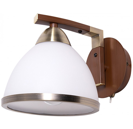 

Бра Altalusse INL-9287W-01 Antique brass & Walnut