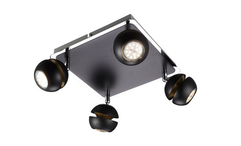 

Потолочный светильник Altalusse INL-9386C-04 Chrome & Black