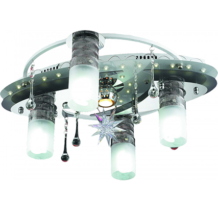 

Потолочный светильник Altalusse LV-206-05 White/Chrome