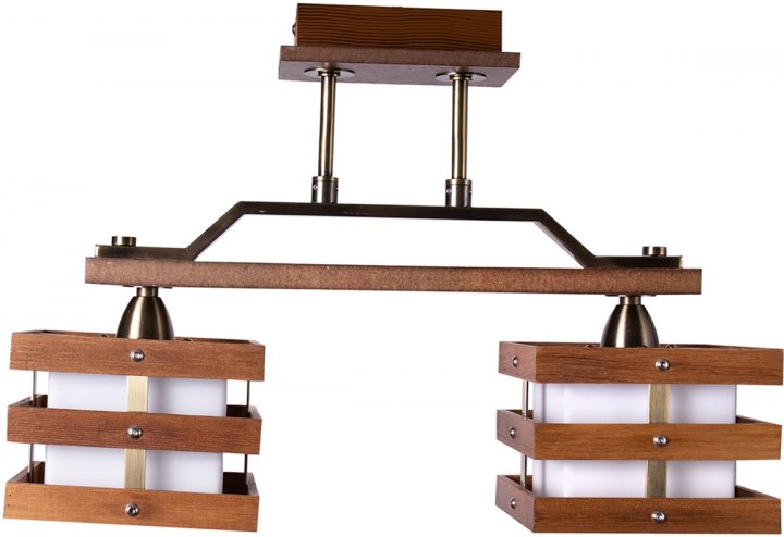 

Потолочный светильник Altalusse INL-9215C-02 Antique brass & Walnut