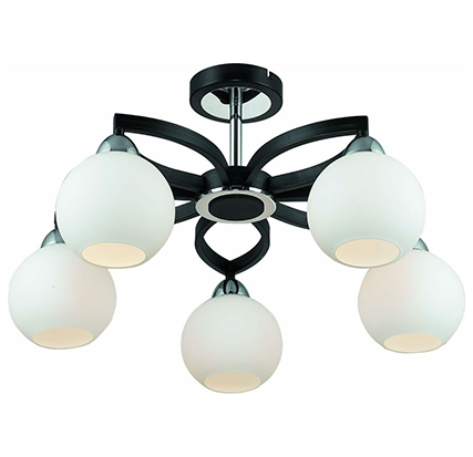 

Потолочный светильник Altalusse INL-9268C-05 Chrome & Dark wengue