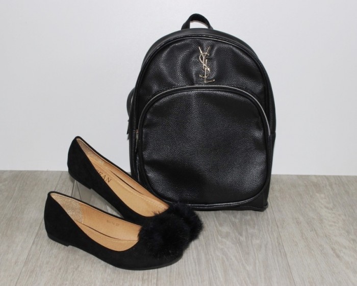 

Балетки женские с опушкой Ballette B6218Y BLACK 37 23.5см черный