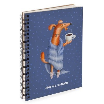 

Блокнот скетчбук базовый прямоугольный Sketchbook Present Скетчбук блокнот с принтом для рисования блокнот с принтом And all is good!