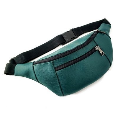 

Сумка бананка на пояс из экокожи BUMBAG Present бананка поясная сумка на пояс из экокожи темно зеленая