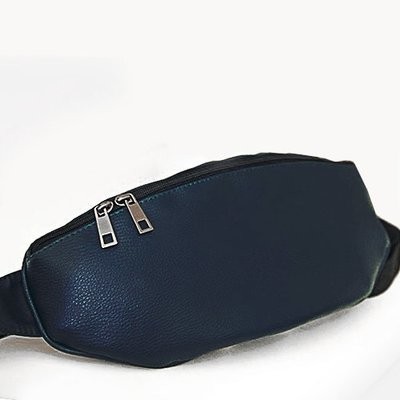 

Сумка бананка на пояс из экокожи BADABUMBAG Present бананка поясная сумка на пояс из экокожи темно синяя
