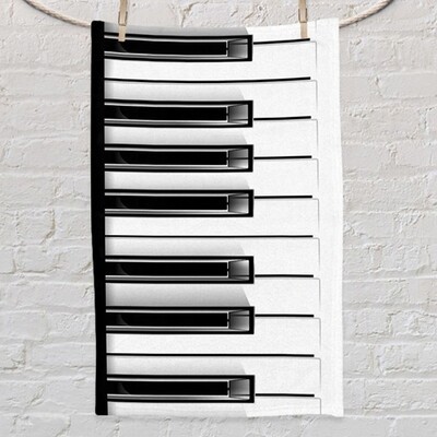 

Полотенце маленькое с принтом Piano Present маленькое полотенце с принтом 80х50 см