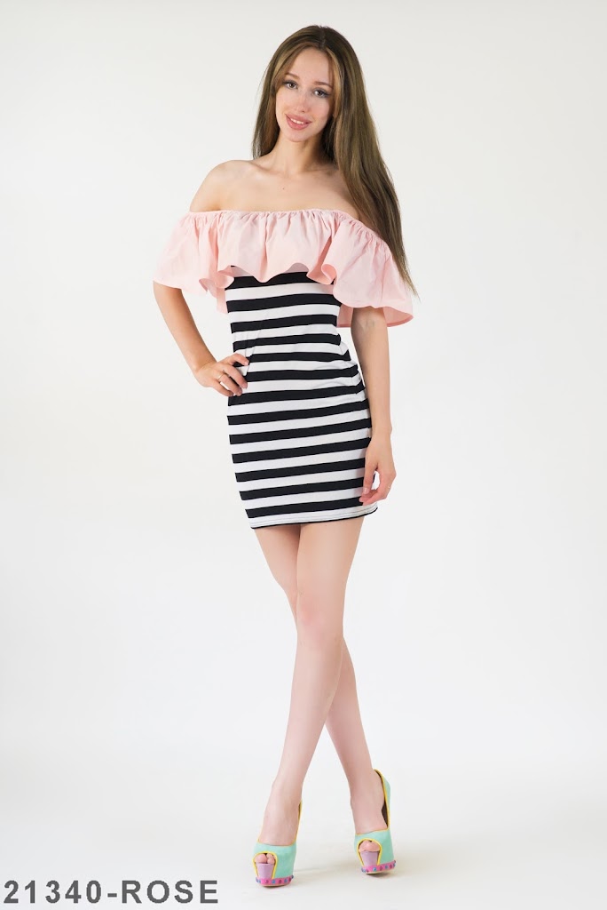 

Женское платье Подіум Lea 21340-ROSE XXL Розовый