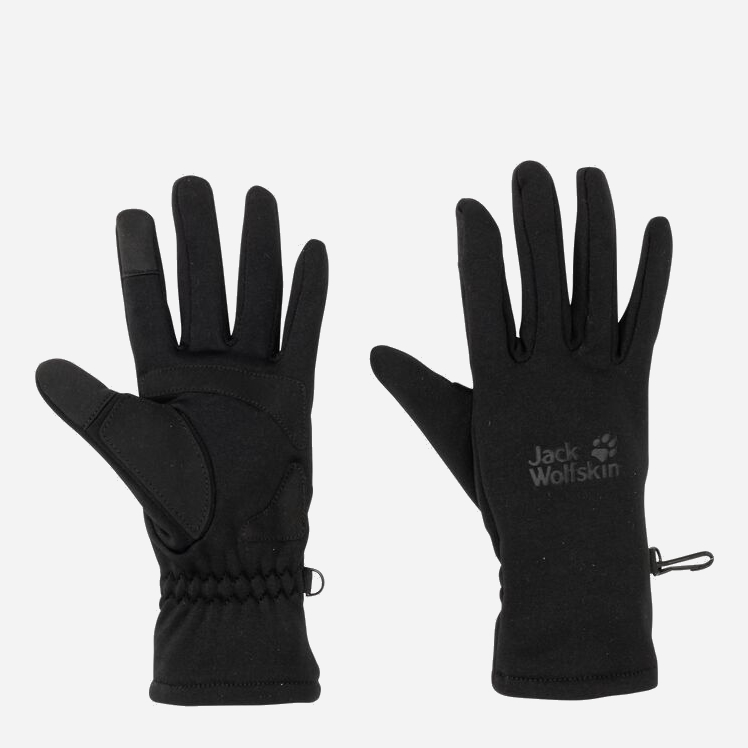 

Перчатки Jack Wolfskin Crossing Peak Glove 1909072-6000 L Черные