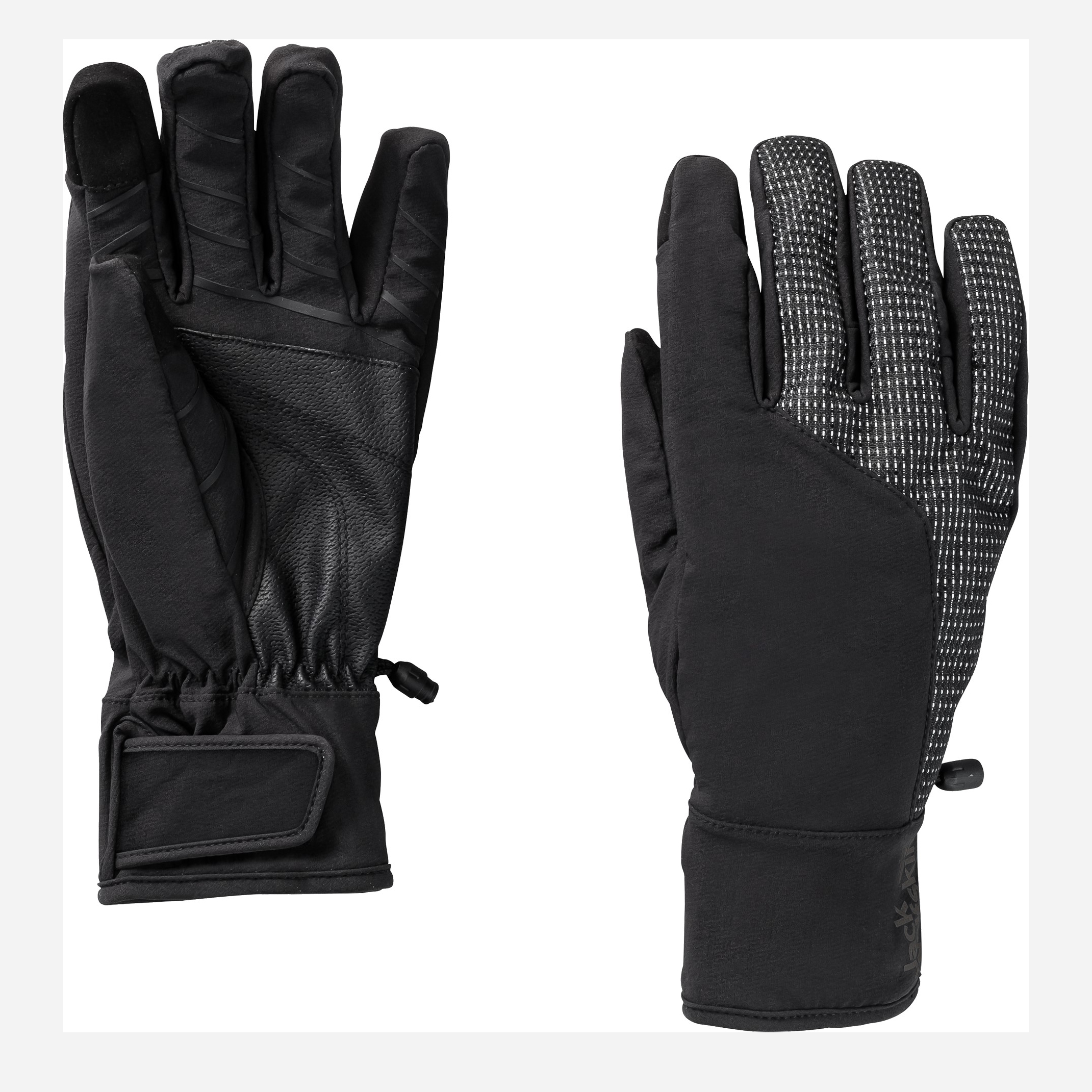 

Перчатки Jack Wolfskin Night Hawk Gloves 1910071-6000 L Черные