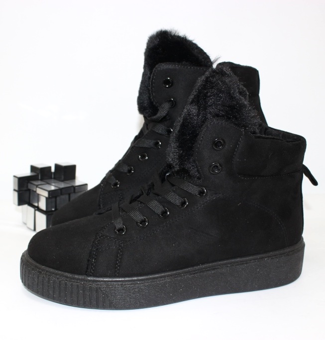 

Ботинки женские комфортные AESD A8 black 37 23.5см черный