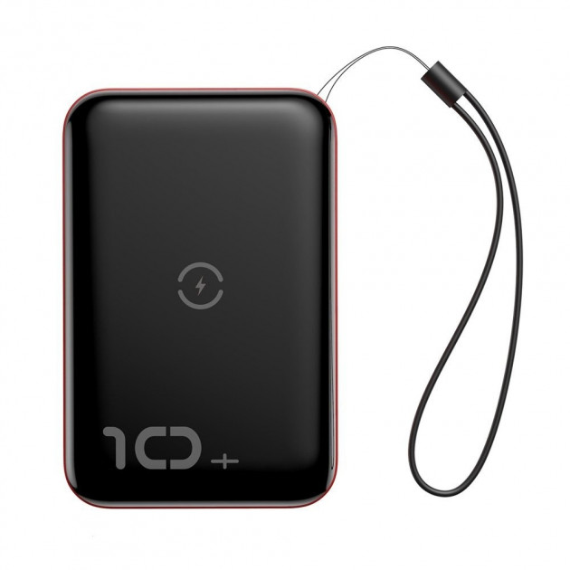 

УМБ Baseus Mini S Bracket Wireless 10000 mAh Black/Red (PPXFF10W-19)