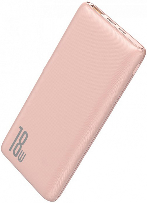 

УМБ Baseus Bipow Quick Charge (PD+QC) 10000 mAh 18W Pink (PPDML-04)