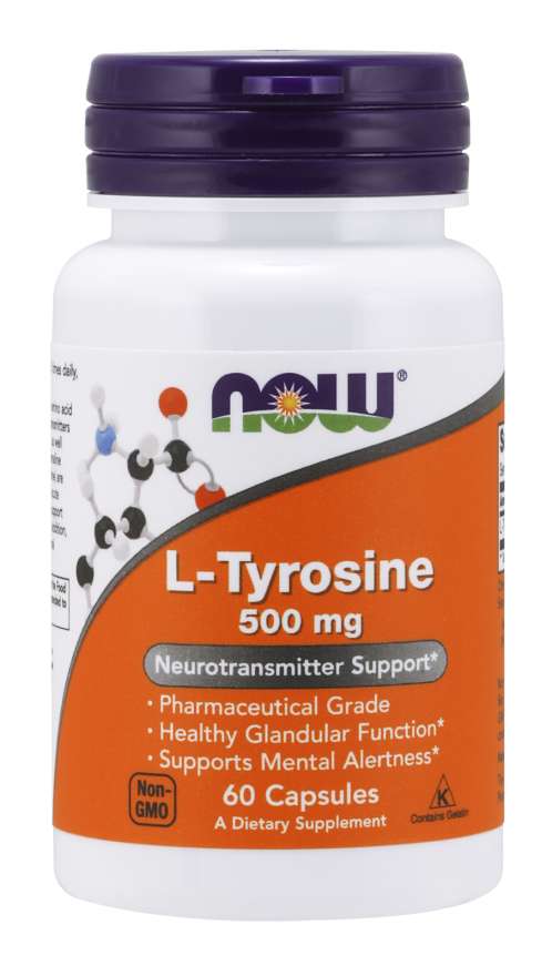

Аминокислота NOW L-Tyrosine 500 mg Capsules 60 капсул (4384302450)
