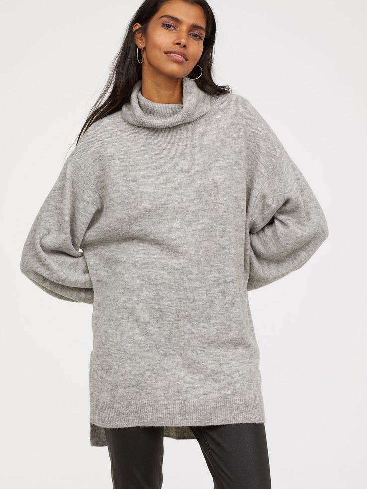

Свитер H&M 07-0662980-012 S Светло-серый (СА2000001862346)