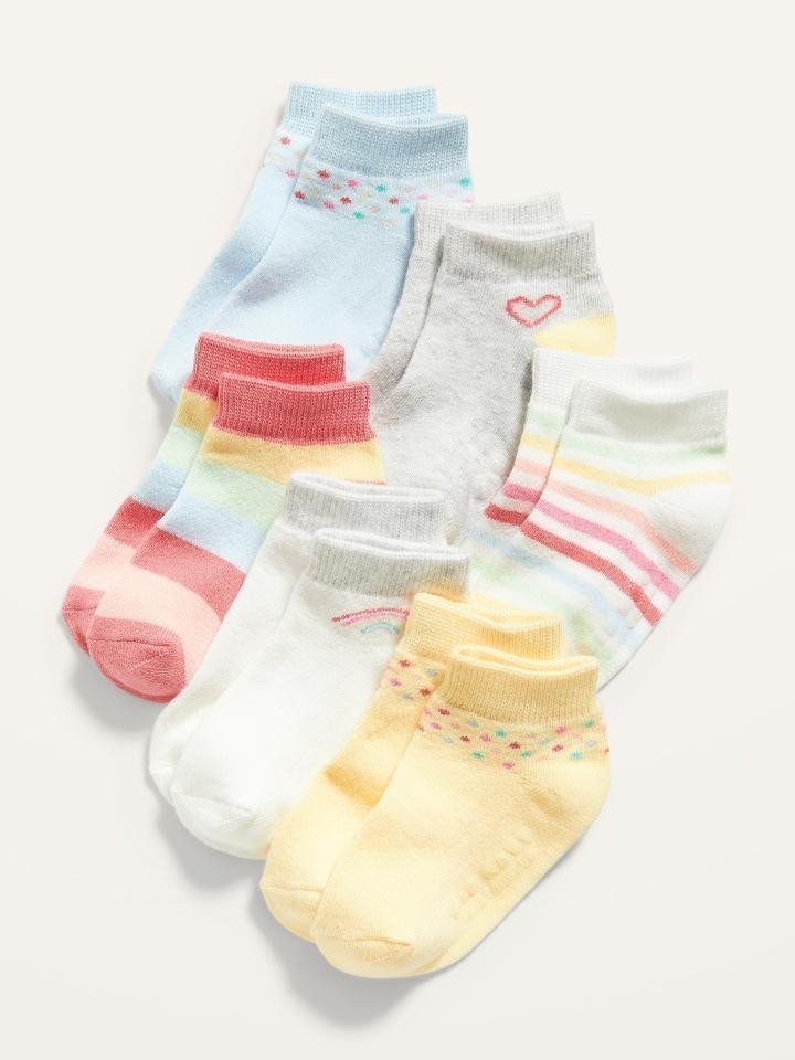 

Набор носочков Old Navy 12-24МЕС для девочки 6 пар