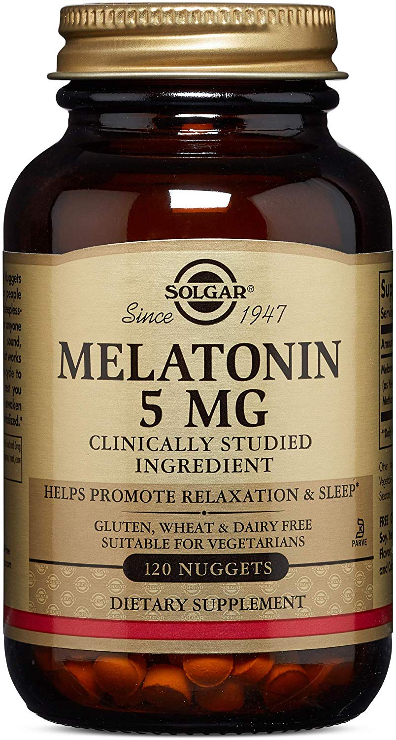 

Специальный продукт Solgar Melatonin 5 mg Nuggets 120 таблеток (4384302465)