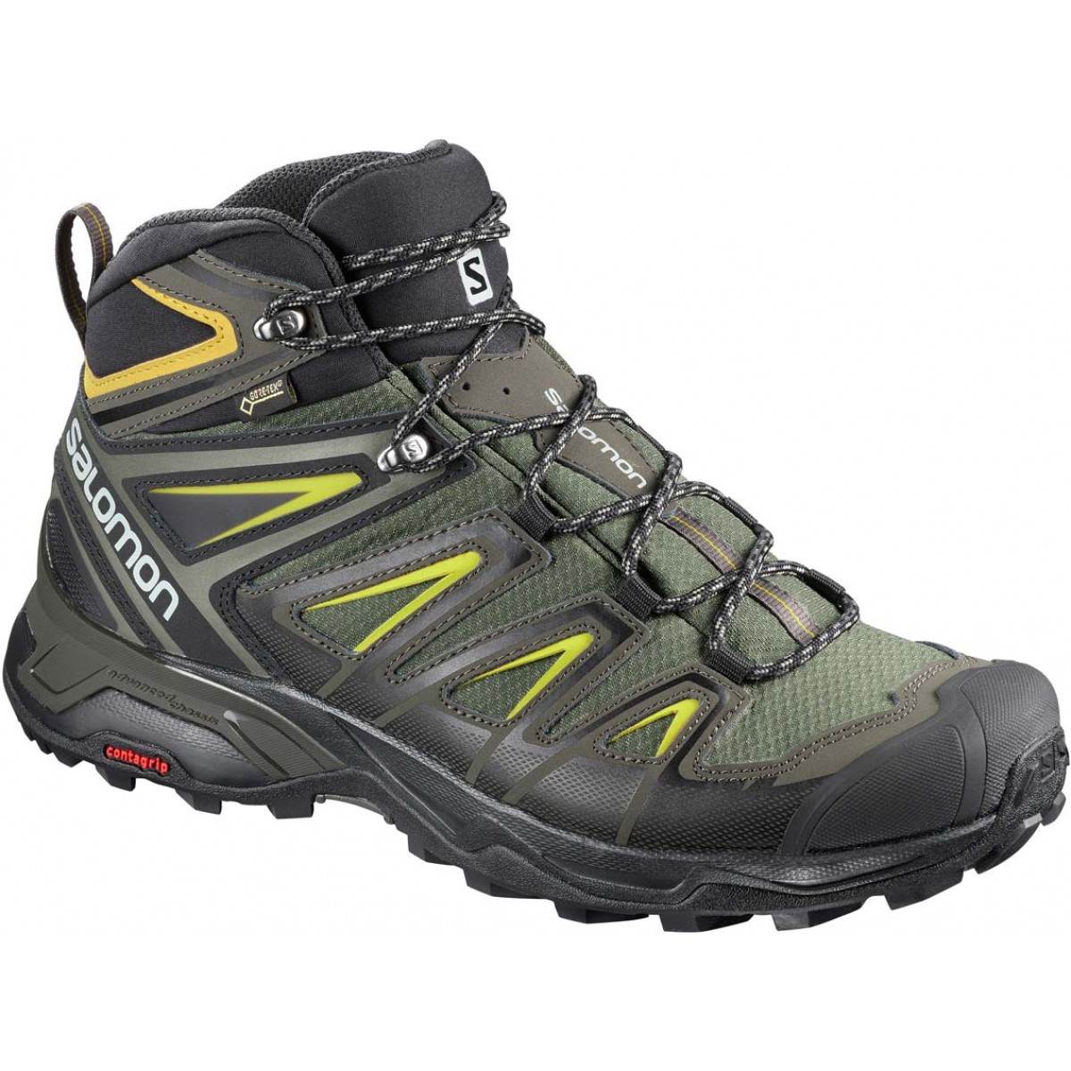

Ботинки Salomon X ULTRA 3 MID GTX Khaki, 42 (265 мм)