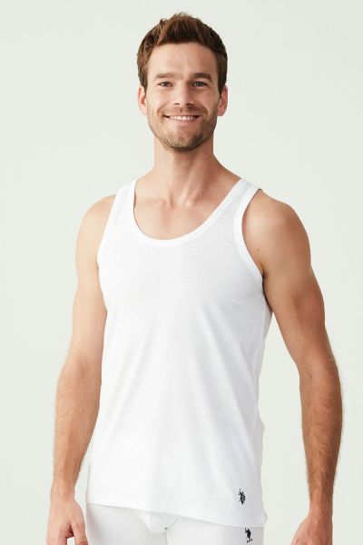 

Мужская майка U.S. Polo ASSN 80188 белая  2 ед, Мужская майка U.S. Polo ASSN 80188 белая XL 2 ед.