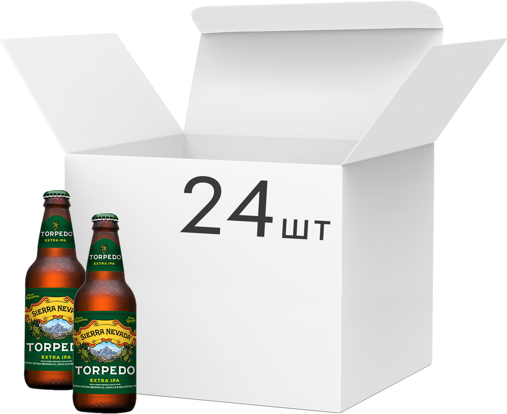 Упаковка пива Sierra Nevada Torpedo Extra IPA светлое фильтрованное 7.2%  0.355 л x 24 шт (083783000085_08378385) – фото, отзывы, характеристики в  интернет-магазине ROZETKA | Купить в Украине: Киеве, Харькове, Днепре,  Одессе, Запорожье, Львове