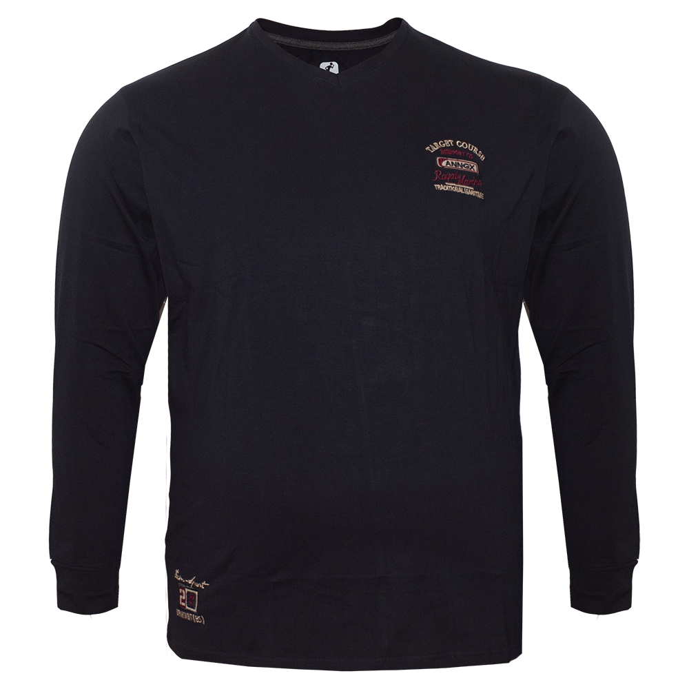 

Футболка с длинными рукавами ANNEX fu01155886 () чёрный, Футболка с длинными рукавами ANNEX fu01155886 (72) чёрный