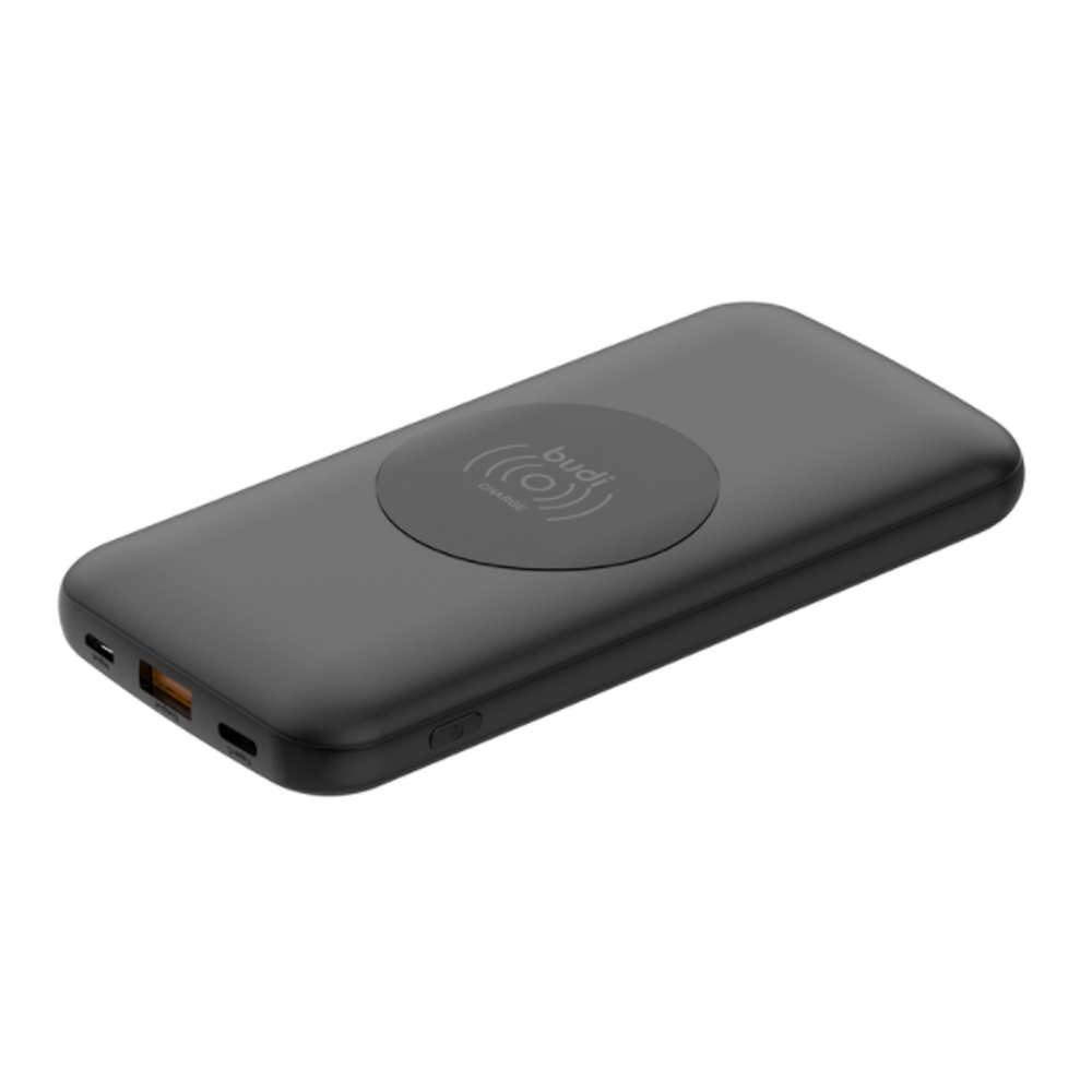 

Budi Power Bank PD 10 000 mAh 18W + usb с технологией Quick Charge 3.0 и беспроводной зарядкой