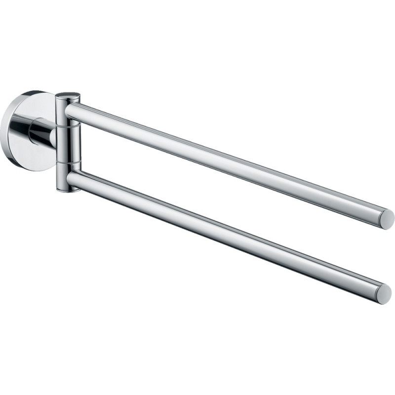 

Держатель для полотенца Hansgrohe Logis 40512000 двойной повторный (25871)