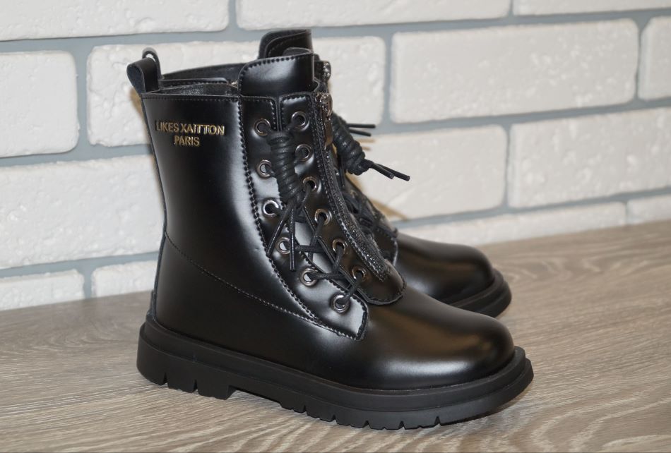 

Демисезонные ботинки Канарейка A8105 35 (20,5 см) черные