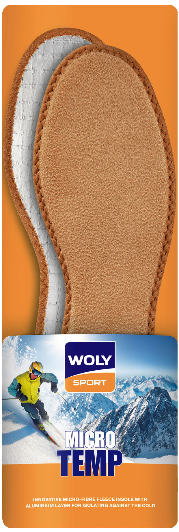 

Стельки Woly Sport Microtemp 44-45 Коричневый (WS-5094-44)