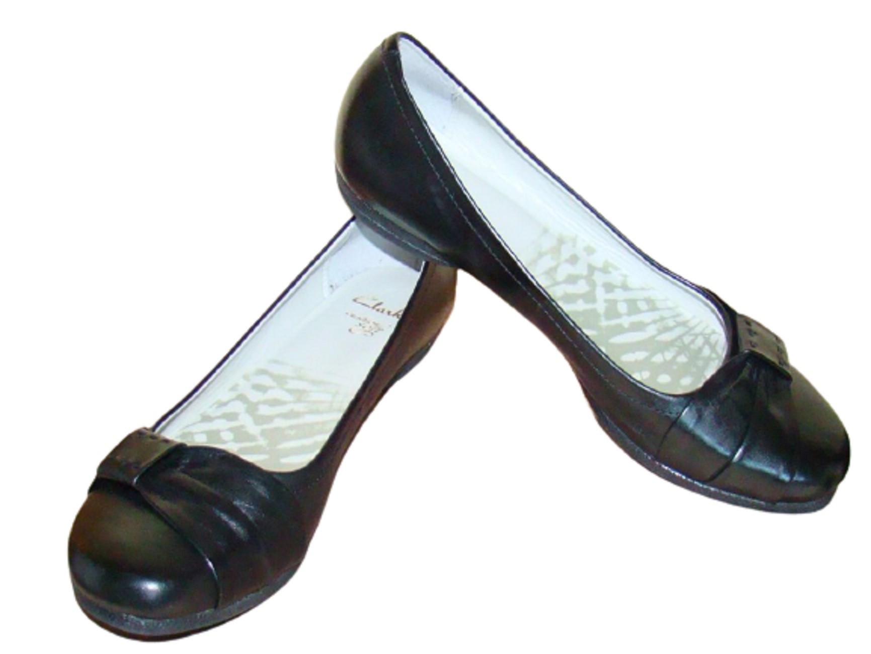 

Балетки Clarks 38р черные 20-00540