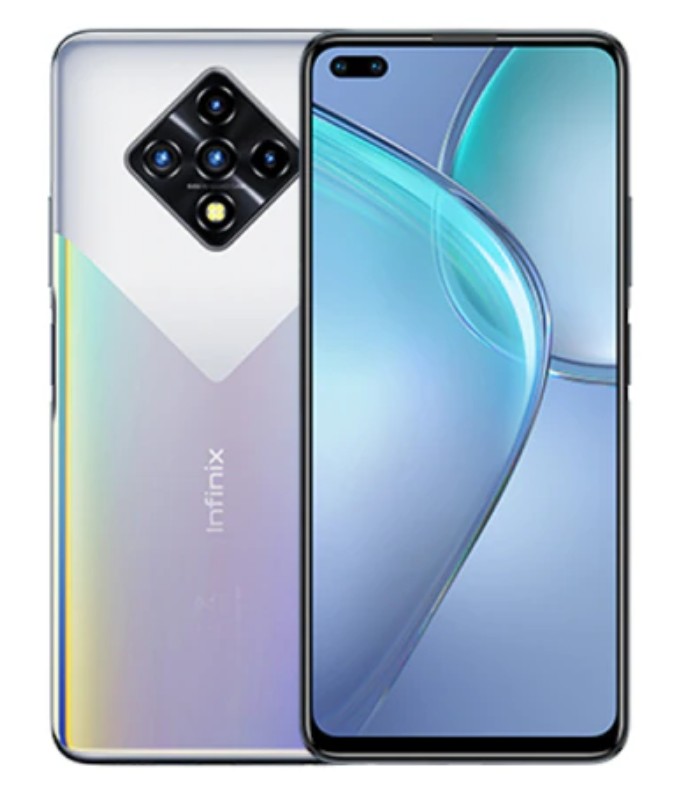 

Infinix Zero 8i 8/128 Gb silver, 6.85", Helio G90T, 3G, 4G
